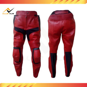 Best Selling Custom Made Men's Winter <b>Motorcycle</b> Auto <b>Racing</b> Leather Full-Sleeve Pants Digital Print Breathable Lining - Product Image 5