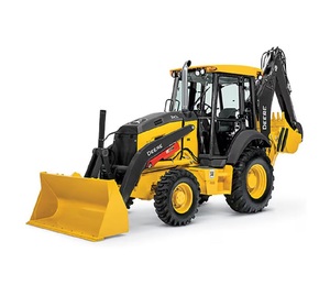 Retroexcavadora robusta John Deere 310L con 100 HP de potencia y 14000 lbs de peso operativo, con cabina y calefacción, en venta. - Product Image 4