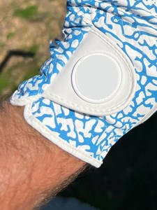 Gants de golf imprimés légers pour hommes trucs durables vente à chaud antidérapants top tendance prix de gros gants de golf imprimés pour hommes - Product Image 6