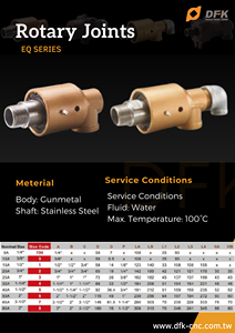 Joint pivotant Taiwan EQA, joints rotatifs pour l'eau TW - Product Image 6