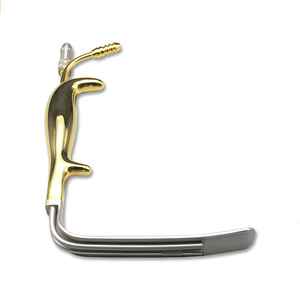Retractor de senos con luz chapada en oro, instrumentos de cirugía plástica de acero inoxidable de calidad alemana, Retractor de senos cosmético - Product Image 1