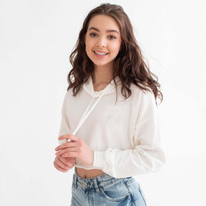 Sudaderas Cortas de Invierno para Mujer, Estilo Hip Hop, de Alta Calidad, Resistentes al Viento, con Servicio OEM 100% - Product Image 4