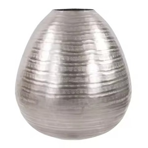 Designer Metal <b>Vase</b> Modern Art <b>Decor</b> Piece Elegant Flower Holder <b>For</b> Home Styling - Product Image 3