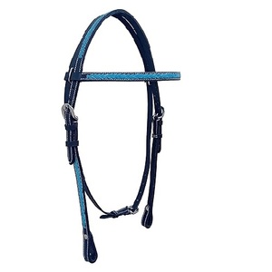 ชุดอุปกรณ์ขี่ม้าหนังแท้แบบตะวันตก สายจูงม้า ทนทาน สำหรับการแข่งขัน - Product Image 3