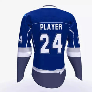 Maillots de hockey sur glace de bonne qualité avec logo personnalisé - Product Image 3