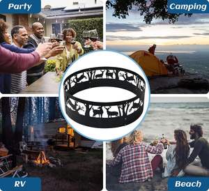 Prix usine Firepit Ring Acier galvanisé avec peinture à haute température Mini Firepit Burner Bonfire sans fumée Personnalisé OEM ODM - Product Image 5