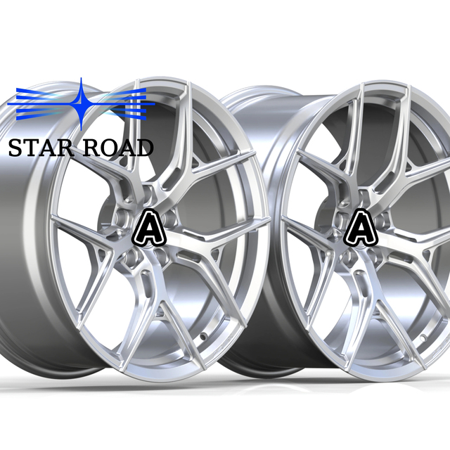 RCSR Hot Sale Custom Forged Wheels Car Rim 18 19 20 21 22 24 26 Inch Wheels for HF-5 5x112 5x130 for Vossen Alloy Customized