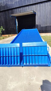 Thủy lực di động tải sân đoạn đường nối KONJO-RE 10t chống trượt Sàn Lưới gấp mỏ kết nối với <span class=keywords><strong>container</strong></span> Bảo hành 1 năm cơ khí - Product Image 4