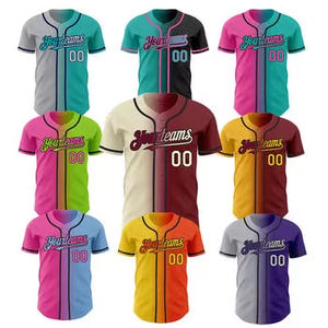 เสื้อเบสบอลแบบสั่งทำพิเศษ ราคาสมเหตุสมผล ผลิตในปากีสถาน ผ้าระบายอากาศ แห้งเร็ว เหมาะสำหรับขายส่งแบบกำหนดเอง - Product Image 2