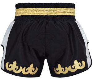 กางเกงชกมวยและ MMA แบบยูนิเซ็กซ์สำหรับผู้ชายและผู้หญิง  รับสกรีนโลโก้  ผ้าโพลีเอสเตอร์  ชุดต่อสู้ศิลปะการต่อสู้สำหรับมวยไทย  บริการ OEM มีให้บริการ - Product Image 2