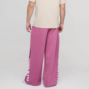 Baggy Style Oversized Men Printed Baggy Trousers with Elastic Waist Relaxed Fit Everyday Wear Custom Men Baggy Straight Trousers - Product Image 6