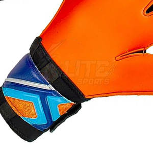 Gants de gardien de but professionnels en cuir de haute qualité, ajustement confortable, paume respirante, antidérapante, fermeture auto-agrippante complète - Product Image 6