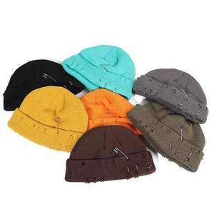 Warm Polar <b>Fleece</b> <b>Beanie</b> Cap for Winter / Men's Warm Winter Hat Thick Knit <b>Beanie</b> Cap With Lining - Product Image 5