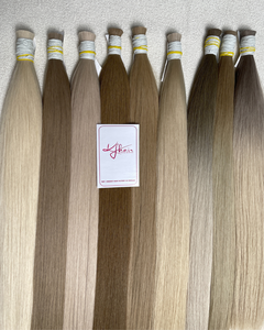 Extensions de cheveux vierges Remy en vrac de couleur pour le marché russe et européen, 100% cheveux vierges vietnamiens non traités, sans perte, prêts pour la permanente - Product Image 2