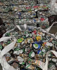 Fardos de Chatarra de Latas de Aluminio Compactadas, 99% de Contenido de Al, Latas de Bebidas para Reciclaje, Recuperación de Metal, 10 kg Cada Uno - Product Image 4