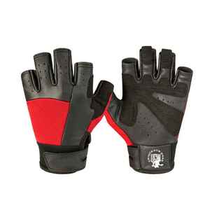 Nouveau style de gants de musculation en cuir réglables à demi-doigts antidérapants pour l'entraînement en salle de sport - Product Image 6