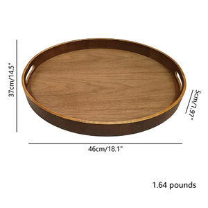 Affordable Best Selling Mango Wood Food Serving Tray Handmade Acacia Wooden Breakfast Serving Tray <b>restaurant</b> & <b>hotel</b> <b>supplies</b> - Product Image 6