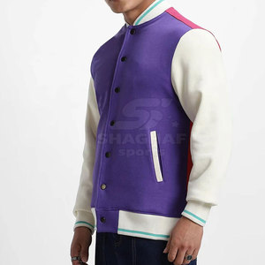 Veste Letterman classique, vêtements universitaires, veste chaude, coupe confortable, tissu doux, veste d'hiver - Product Image 3