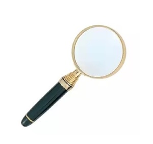 Loupe décorative moderne au fini or brillant pour bureau ou salle d'étude Article en métal à prix raisonnable - Product Image 6