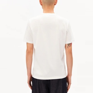 T-shirt en coton respirant écologique de haute qualité 220 g/m² personnalisé unisexe coupe ample hip-hop épaules tombantes - Product Image 2