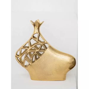 Vases à fleurs en métal colorés, meilleure décoration intérieure et Design fait à la main Vase à plantes vertes et Vases à fleurs, idéal pour la décoration de la maison - Product Image 5