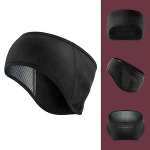 Bandeau de sport noir 100% coton, poids lourd, antidérapant, yoga, gym, cyclisme, course à pied, maintien sec, protection professionnelle, unisexe, fitness - Product Image 6