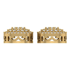 IGI Certified 14k Gold <b>Stud</b> <b>Earrings</b> Hip Hop Custom Daily Wear VVS Moissanite Diamond <b>Stud</b> <b>Earrings</b> for Women - Product Image 6