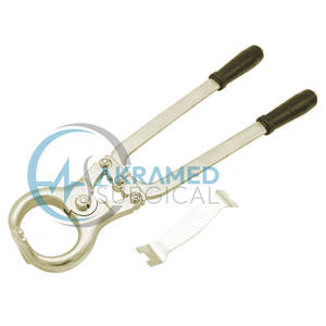 Superbe qualité Akramed matériel chirurgical personnalisé pince de castration manuelle instrument vétérinaire certifié CE ISO 1 an - Product Image 6
