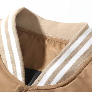 Chaqueta Varsity para Hombre, Estilo Clásico, de la Mejor Calidad, Novedad de 2026, Mangas en Contraste, Cuello Acanalado, Chaqueta Urbana - Product Image 2