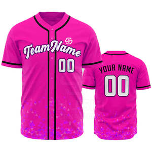 SHUSHI Camiseta de Béisbol Personalizada de Alta Calidad para Adultos, Transpirable, Talla Grande, Unisex, Cuello Redondo, Secado Rápido, Color y Logotipo Personalizables - Product Image 3