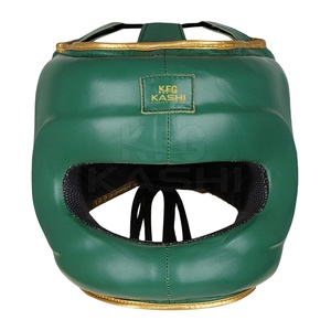 Protector de Cabeza de Boxeo Personalizado, Casco de Sparring de Cuero PU, Protección Facial, Equipo de Entrenamiento Ajustable, OEM, Portátil - Product Image 2