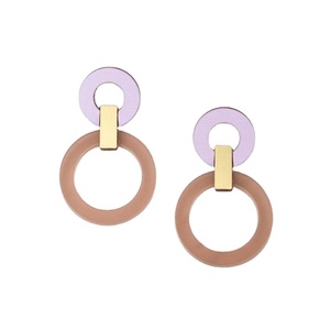 Conjunto de pendientes de diseño de resina para hombre, set de pendientes de diseño de resina a la moda, compatible con todas las estaciones, venta al por mayor - Product Image 6