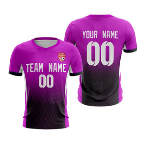 Maillot de football professionnel unisexe pour adultes, personnalisable, 100% polyester, séchage rapide, entraînement de football, BANA FIGHT WEAR - Product Image 5