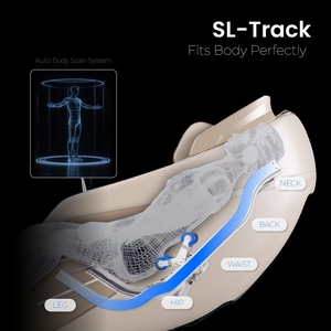 Sillón de Masaje de Cuerpo Completo con Gravedad Cero, Sillón de Masaje Shiatsu Reclinable, Rodillo de Puntos Mejorado, Calefacción, Bolsas de Aire, Rodillo para Pies, Cuerpo Completo - Product Image 4