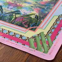 Tapis de Mahjong Américain de Luxe HaloOne Taille Standard Surface Silencieuse Bord en Caoutchouc Conception à Verrouillage pour Soirées de Jeu Multi-Joueurs