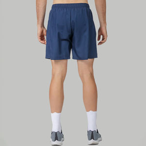 Shorts de plage et de course pour hommes en polyester/nylon écologiques à carreaux tendance, vente en gros, séchage rapide - Product Image 2