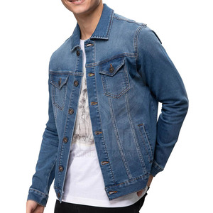 Vêtements de mode Meilleure vente Veste en jean robuste pour hommes Veste d'hiver en jean coupe-vent durable - Product Image 2