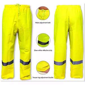 Breathable Rain Coats With Eye Catching Reflective Strip Durable Rain <b>Set</b> Rain Suits for Men Women <b>Waterproof</b> - Product Image 6