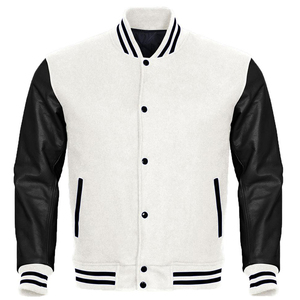 Bonne qualité pour hommes College Classic Vintage Baseball sur mesure avec de la laine et de la peau de vache véritable CollegeBaseballjacket pour hommes - Product Image 1