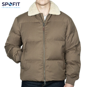 แจ็กเก็ตบับเบิ้ลสำหรับผู้ชายแจ็กเก็ตขนเป็ดคุณภาพสูงสำหรับกลางแจ้งฤดูหนาวขนาดใหญ่สีดำปรับแต่งแบรนด์ได้ตามต้องการ - Product Image 5