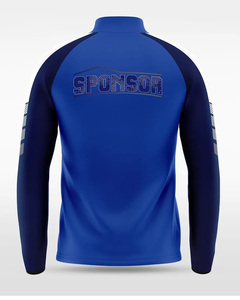 Chaqueta personalizada con tapón de viento para hombre con cremallera completa, ropa de abrigo de entrenamiento sublimada para invierno, piel de oveja transpirable - Product Image 4