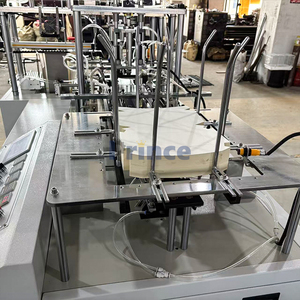 Dùng một lần PE tráng giấy bánh pizza hộp làm máy Hộp Ăn Trưa tạo thành máy hoàn toàn tự động giấy thực phẩm hộp máy làm - Product Image 3