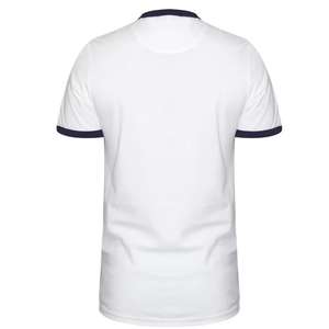 Pakistan Made 100% coton hommes T-Shirt à manches courtes nouveau Design organique meilleure qualité Logo personnalisé blanc couleur unie - Product Image 3