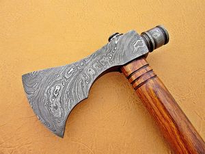 มีดพิซซ่าเหล็กกล้าไร้สนิมงานฝีมืออุตสาหกรรม PRESTIGE BLADES ด้ามไม้โรสวูด ตีขึ้นรูปด้วยมือ พร้อมบริการสลักโลโก้ตามสั่ง - Product Image 5