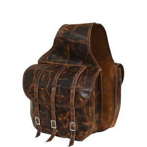 Sacoches de moto personnalisées en cuir Sacs à bagages multi-poches pour motocyclistes Sacoches en cuir de vache Sacs de taille personnalisée - Product Image 1