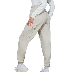 Overoles Deportivos para Mujer, Corte Regular, para Correr, Entrenamiento, Jogging, Personalizados, al por Mayor, Ropa Deportiva de Invierno, 100% Algodón, Frente Plano - Product Image 2