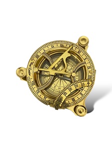 Brújula de Sol con Trípode, Estilo Náutico Vintage, de Latón y Cristal, Ligera, Accesorio Decorativo para Oficina, Adorno de Escritorio de Estilo Antiguo, para Hogar y Estudio - Product Image 3
