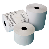 Voile malaisie usine 48gsm sans BPA rouleau de papier thermique 3 1/ 8 "X 230 'papier bond papier NCR papier miel peigne noyau