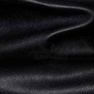 Chaqueta de cuero casual de invierno para hombre al por mayor con cuello alto, teñido liso y cierre de cremallera - Product Image 6
