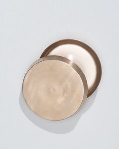 Nouveauté : Ensemble de 4 sous-verres en métal de couleur dorée au design simple, avec taille et couleur personnalisées à prix de gros - Product Image 5